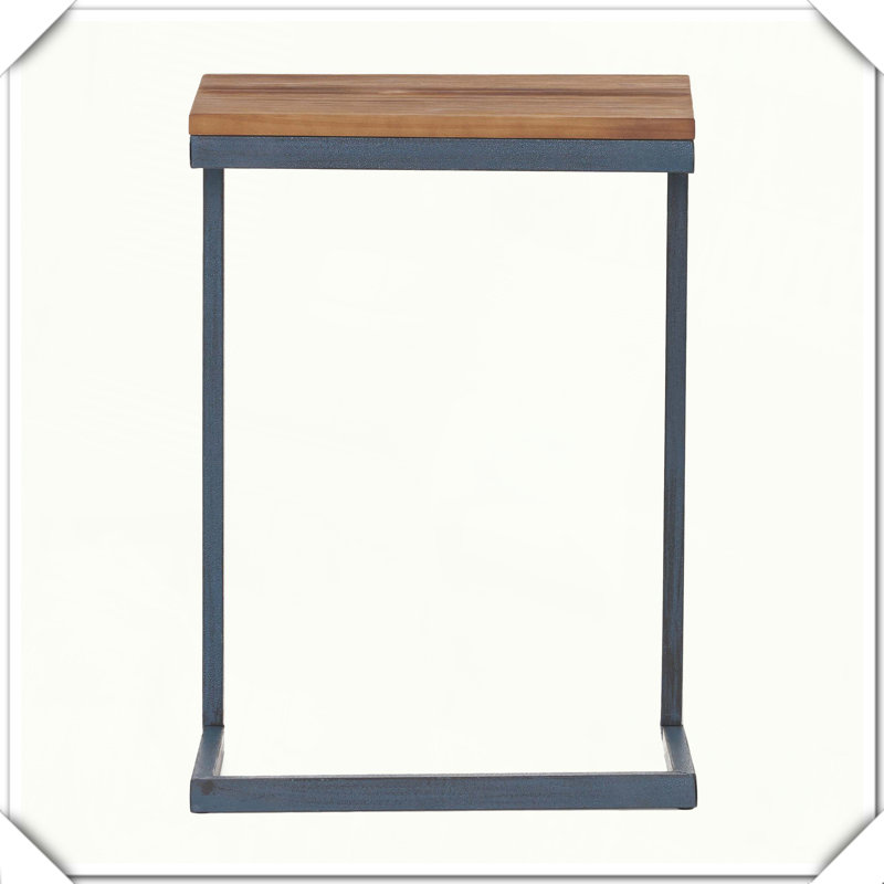 Table d'appoint décorative fonctionnelle, polyvalente, pratique, élégante et compacte, H 25,50 po x l 12,75 po x P 18,25 po
