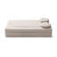 Canapé-lit 2 en 1 avec coussin, canapé-lit simple, canapé-lit pour plancher et futon, canapé-lit pliant en mousse pour le salon, les invités, le bureau, un appartement, aucun assemblage requis