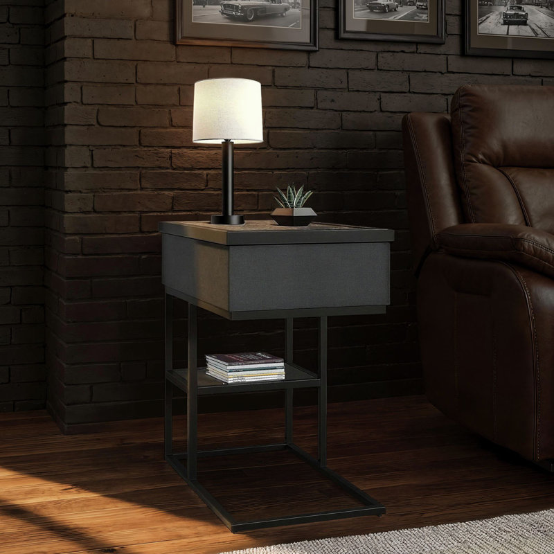 Cimahi Smart C-Table in Black