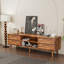 Meuble télé de 63 pouces de style rétro et biseauté, meuble télé avec tiroirs, meuble télé pour salon, console multimédia-2030480156