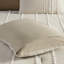 Édredon double / grand - taupe teint en coton, taupe doux et blanc, trop rembourré, luxueux-124477388