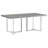 Savona Grey Faux Marble Rectangular Dining Table