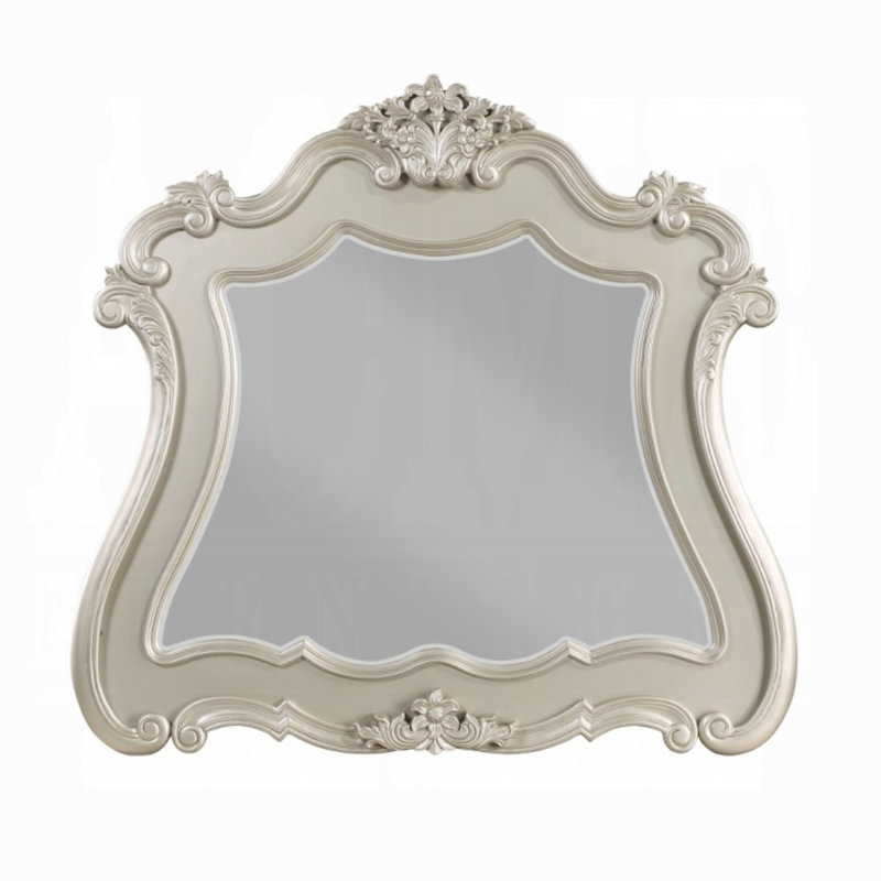 Miroir pour commode Bentence en champagne