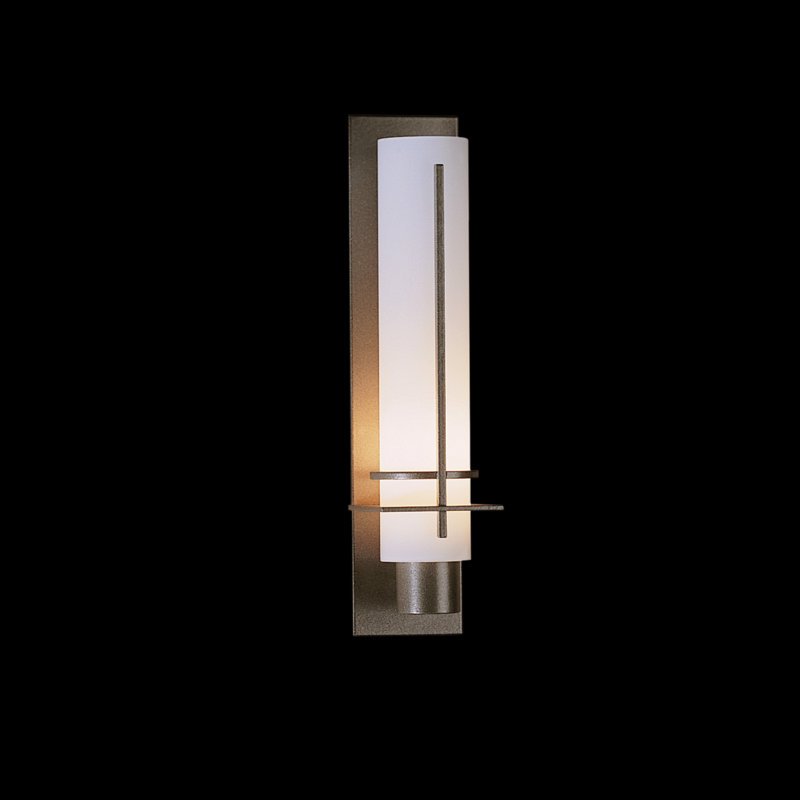 After Hours Flush Mounted Sconce, Sterling