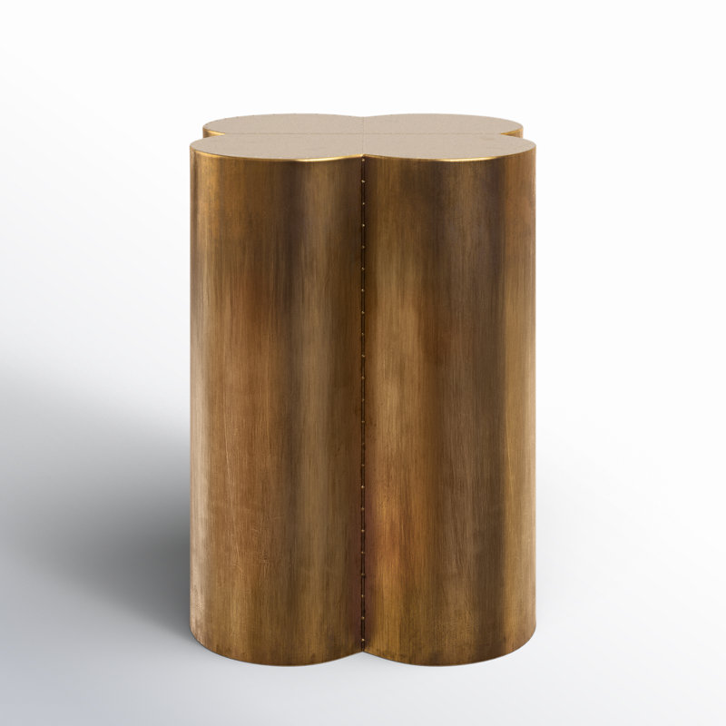 Baird Iron Top End Table