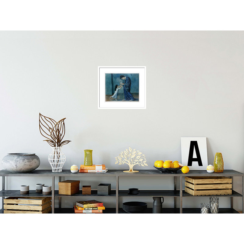 «By Pablo Picasso», estampe numérique encadrée, H 17,75 po x l 20,06 po