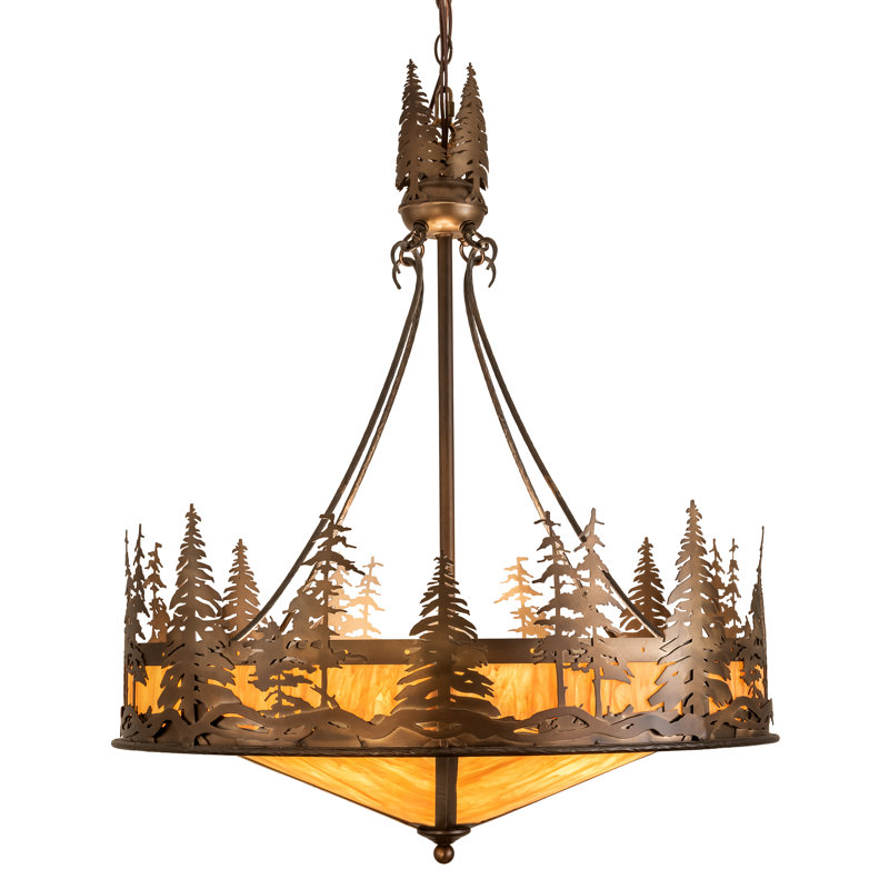 Rustic Lodge 12 - Light Pendant