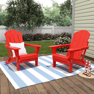 Laguna Foldable Outdoor Adirondack Set