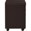 Rangement pour 3 bureaux - Finition cappuccino