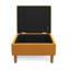 69.2Cm Wide Velvet Tufted Rectangle Solid Colour Storage Ottoman-488529314