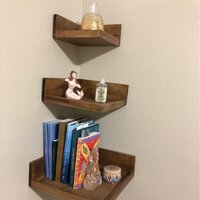 Vincenzo 3 Piece Wall Shelf Three Posts