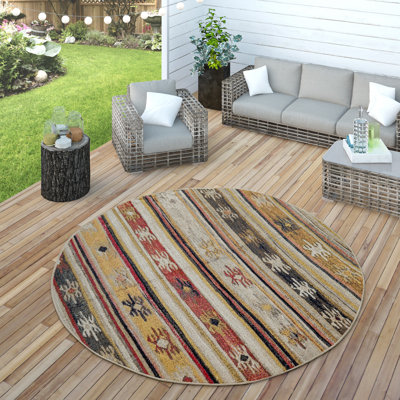 Claydon Aztec Pattern Area Rug
