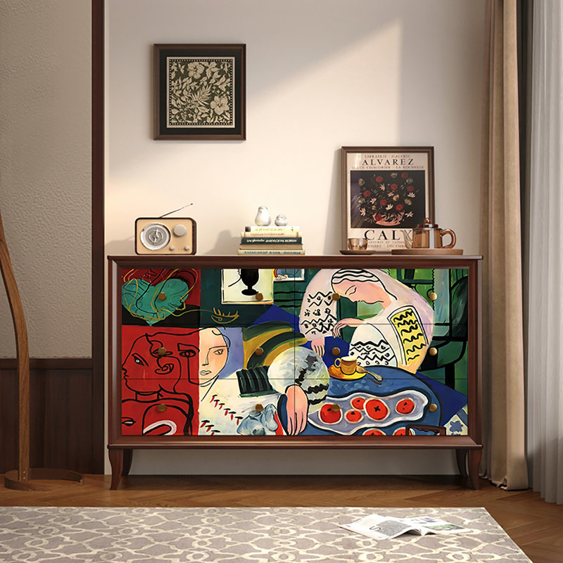 Armoire décorative rétro