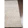 Atlas Wool Southwestern Area Rug in Cream