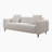 77.2? Large size two Seat Upholstered Sofa