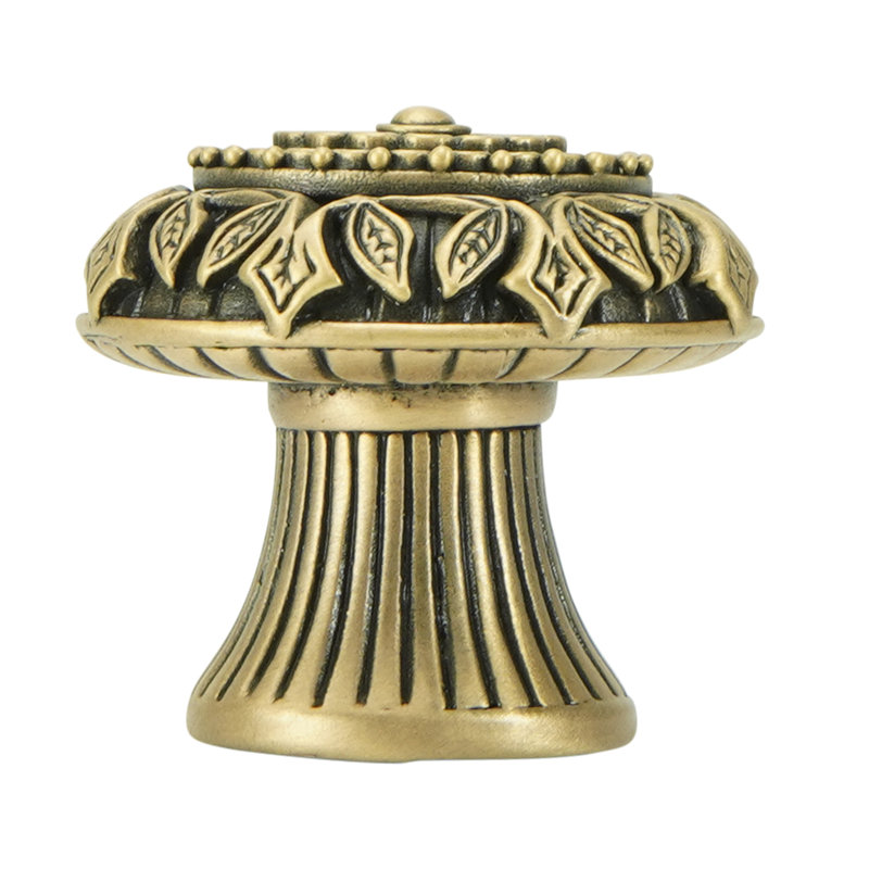 PARIS KNOB; MUSEUM GOLD PLATE, Museum Gold
