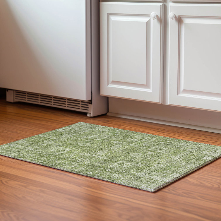 Premium Machine Washable Cerrito Aloe Rug