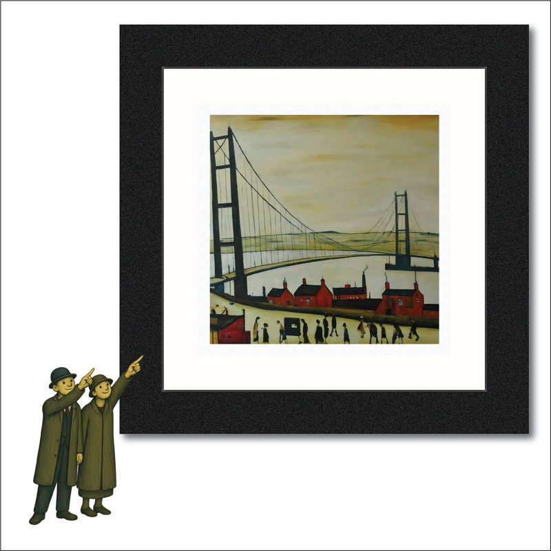 Lowry - Single Picture Frame Print on Giclée
