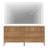 Union Rustic 3 Drawer Reeded Dresser For Bedroom Set Of 2, Minimalist Modern Chest Of Drawers, Wood Storage 6 Drawer Dresser Organizer For Bedroom Living Room Hallway Closet-655419304