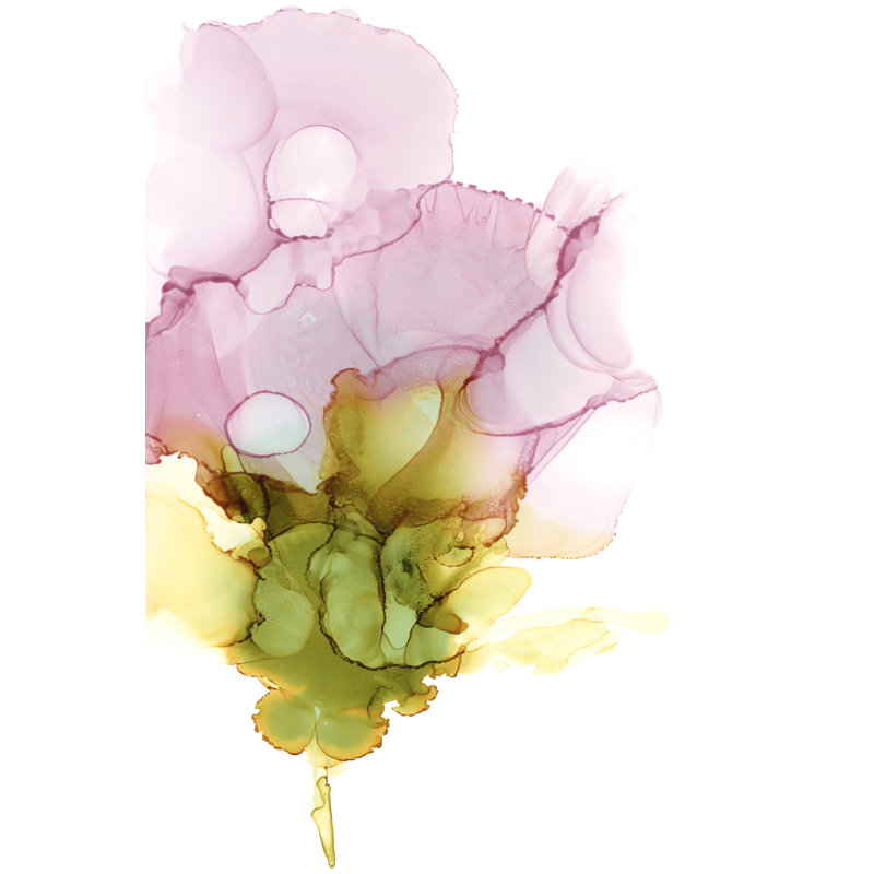 " Blooming Pink I ", 48" H x 32" W x 1.25" D