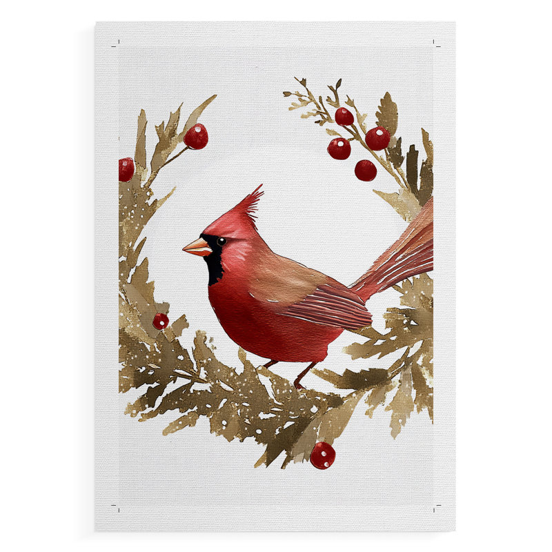 Art des Fêtes de Noël, impression CMXLIV - Toile seulement - NON-CADRE, H 27 po x l 18 po