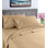  Ensemble de draps à rayures profondes en coton de qualité égyptienne à densité de tissage 1000 fils Fresh Home