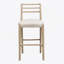 TABOURET DE BAR AVEC ÉCHELLE À ÉCHELLE (ENSEMBLE DE 2)