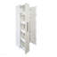 Armoire de rangement pour garde-manger avec étagère de rangement coulissante multifonctionnelle à plusieurs niveaux, armoire de rangement pour ferme avec portes en verre