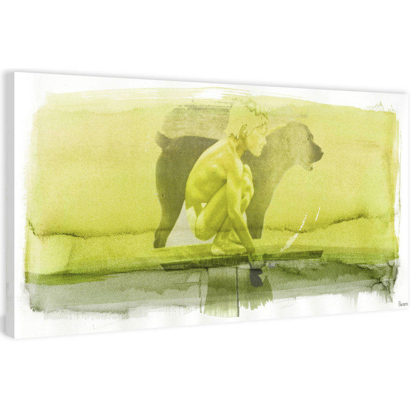 Parvez Taj - Wrapped Canvas Print, 57cm H x 114cm W