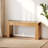60 Inch Light Oak Console Table with 2 Drawers and Side Shelves, Farmhouse Entryway Sofa Table