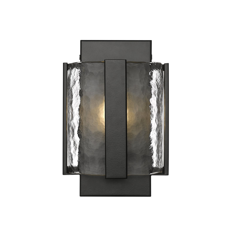 Applique murale 1 lumière Rezi 9,5 po - noir mat