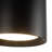 Napoleon 7-in (6-in Height) Black dimmable LED Semi-Flush Mount-124959475-124959476
