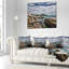 Coussin Rocky Beach with Dramatic Sky - Sea & Shore-29596552-29596556
