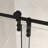 Frameless Sliding Bathtub Door, Tub Shower Door, 5/16" (8Mm) Clear Tempered Glass, Stainless Steel Frame,Matte Black-121059795