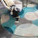 Dews Washable Geometric Indoor Rug