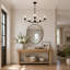 Luminaire classique pour salle à manger à 5 lumières à intensité variable l 32,3 po-2146797527