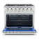 Cosmo 36 in. Vista Collection 4.5 cu. ft. Gas Range, 6 Burners, Convection Oven, LED Light Panel in Modern Stainless Steel