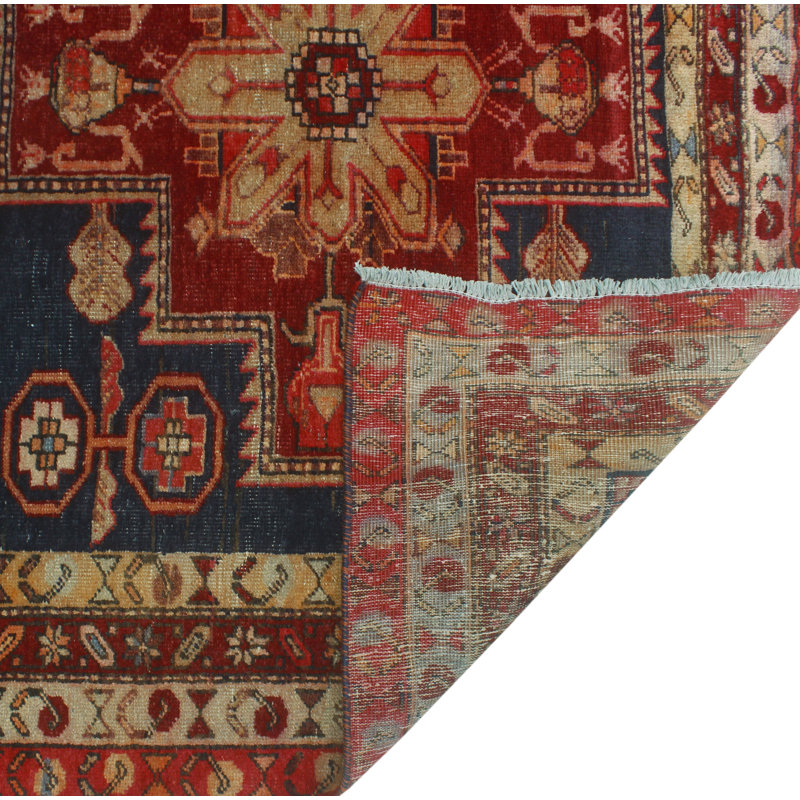 Semi-Antique Kojo Red Runner