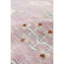 Khotan Hand-Knotted Pink/Beige Wool Area Rug