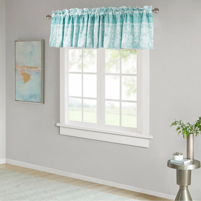 Emma Paisley Tailored Window Valance