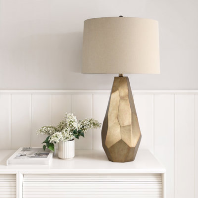 Lampe de table à facettes Lia