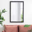 Miroir rectangulaire noir