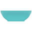 Belfry Bathroom Gline 400mm L x 330mm W Ceramic Oval Sink-423506371