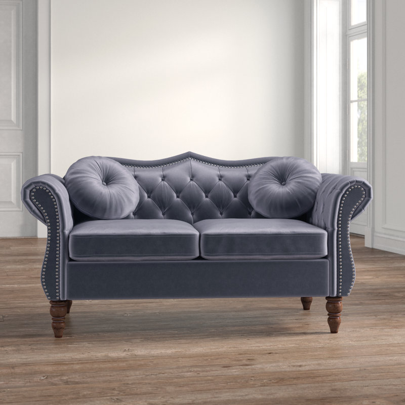 Canapé Evianna, 30.12'' H X 65.5'' W X 34'' D, Ivoire ivoire
