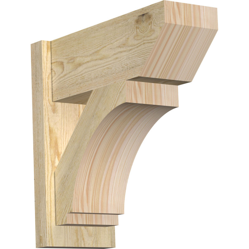 Impérial à lattes Imperial, 20" D x 20" H, 8" W Western Red Cedar (Rough Sawn)
