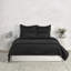 Diamond 4-Piece Sateen Fabric Quilt Set