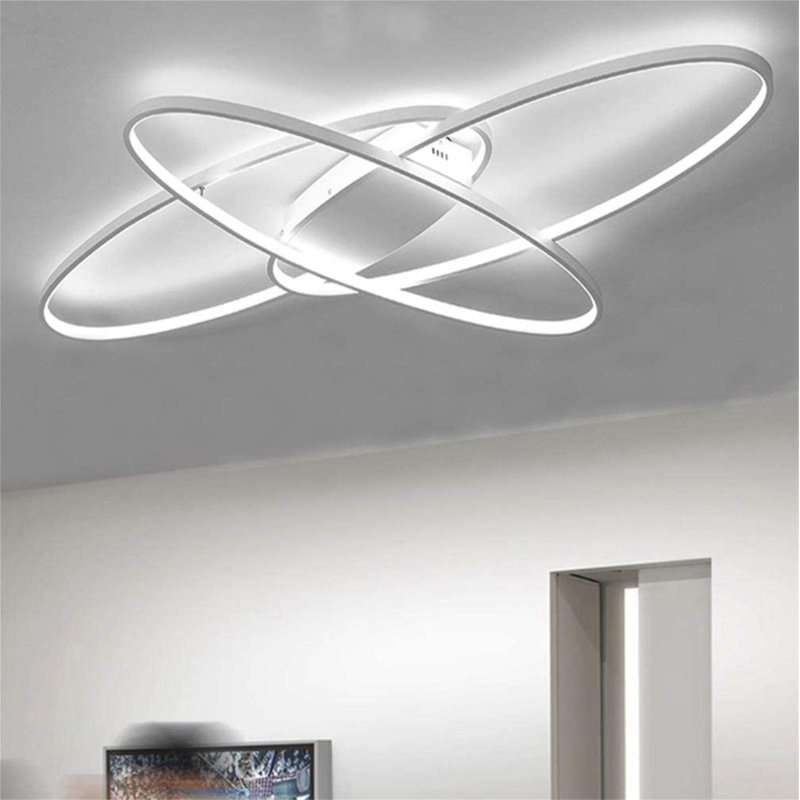 LED Flush Mount, White