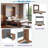 Murphy Bed With Foldable Desk-586883409