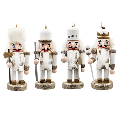 S/4 3.9" Nutcraker Ornaments