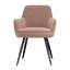 Ensemble de 2 chaises d'appoint rembourrées Modern Mid-Century-1041171287